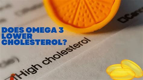 does omega 3 lower cholesterol.